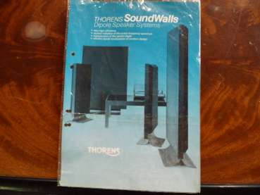Thorens TP 380 Soundwall, die größten der Serie , bipolar Lautsprecher , Flächenstrahler 200W , 95 dB !